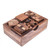 Raintree Wood Puzzle Set from Thailand 6 Piece 'Beautiful Challenge'