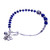 Lapis Lazuli Beaded Bracelet from Thailand 'Karen Blue'