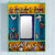 Hand-Painted Wood Retablo Wall Mirror Crafted in Peru 'Children at Play'