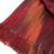 Artisan Crafted Rayon Ruana from Guatemala 'Fiery Ethereal Inspiration'