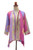 Fuchsia and Purple Batik Rayon Kimono Jacket from Bali 'Balinese Cover'