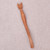 Cat-Themed Natural Wood Back Scratcher from Bali 'Helpful Cat'