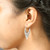 Artisan Crafted Sterling Silver Hoop Earrings from Bali 'Elegant Beauty'