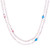 Long Cultured Pearl and Gemstone Strand Necklace 'Sweetness'