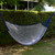 Handcrafted Cotton Striped Rope Hammock from Mexico Double 'Ocean Waves'
