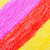 Hand Woven Nylon Pink Yellow Hammock Single from Mexico 'Candy Delight'