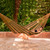 Nylon Rope Hammock in Moss Green and Copper Single Mexico 'Copper Mountain'