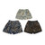 Printed Men's Cotton Boxers from Bali Set of 3 'Masculine Variety'