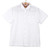 Men's Short Sleeve Cotton Blend Shirt in White from India 'Classic Man in White'
