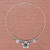 Hill Tribe Beaded 950 Silver Flower Necklace 'Garden in Bloom'