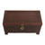 Cedar and leather chest 'Colonial Days'