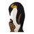 Penguin Ishpingo Wood Sculpture Carving from Peru 'Mother Penguin'