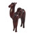 African Teakwood Camel Sculpture 'Camel of Purpose'