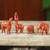 Artisan Crafted African Animal Sculptures Set of 4 'African Animals'