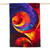 Handwoven Alpaca Blend Abstract Tapestry from Peru 'Sacred Multicolor'