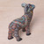 Colorful Polymer Clay Ram Sculpture 3 Inch from Bali 'Vibrant Ram'