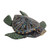 Polymer Clay Sea Turtle Sculpture 2.6 inch from Bali 'Vibrant Sea Turtle'