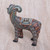 Colorful Polymer Clay Ram Sculpture 4.7 Inch from Bali 'Vibrant Ram'