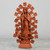 Hand Sculpted Ceramic Sculpture of Virgin of Guadalupe 'Virgin of Guadalupe'