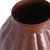 Textured Copper Vase Handcrafted in Mexico 'Fluid Textures'