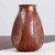 Handcrafted Modern Copper Vase from Mexico 'Modern Egg'