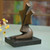 Abstract Bronze Sculpture of a Couple Dancing from Brazil 'Dancing'