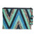 Zigzag Ceramic Beaded Clutch from Guatemala 'Lakes and Mountains'