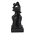 Romantic Fine Art Resin Sculpture in Black from Brazil 'The Hot Kiss'