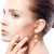 Recycled Glass Bead Dangle Earrings 'Cheerful Beauty'