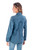 Lily of The Incas Button-Front Chambray Blue Blouse 'Lily of the Incas'