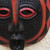 Akan wood mask 'Peace and Freedom'