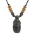 Sese Wood Adjustable Pendant Necklace from Ghana 'Village Hut'