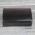 Hand Crafted Ebony Wood Decorative Box Ghana 6 Inches 'Minimalist Keeper'