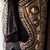 Handcrafted Sese Wood and Aluminum African Mask from Ghana 'Have Patience'