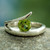 Artisan Crafted Solitaire Peridot Ring from India 'Dazzling Love'