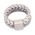 Sterling Silver Unisex Band Ring Handcrafted in Bali 'Basilisk Charm'