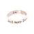 Inspirational Sterling Silver Band Ring from Bali 'Just Keep Swimming'