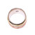 Sterling Silver Copper Brass Meditation Spinner Ring 'Trio Treasure'