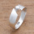 Cultured Pearl Band Ring Crafted in Bali 'Glowing Band'