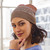 Earth-Tone 100 Alpaca Knit Hat from Peru 'Inca Earth'