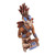 Maya Archaeology Replica Palenque Birdman Ceramic Sculpture 'Maya Birdman from Palenque'