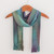 Handwoven 100 Rayon Wrap Scarf from Guatemala 'Smooth Breeze'