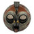 Handmade Malian Wood Mask 'Hoot at Hunger'