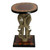 Cedar Wood Accent Table with Sculpted Elephants from Ghana 'Savannah Elephants'