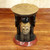 Handcrafted Decorative Stool with Face Designs from Ghana 'Household Family'