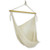 Unique Mexican Ivory Cotton Swing Hammock 'Deserted Beach'