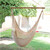 Unique Mexican Ivory Cotton Swing Hammock 'Deserted Beach'