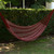 Double Mayan Rope Style Cotton Hammock Mexico 'Burgundy Riviera'