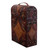 Handcrafted Tooled Leather Wine Case 'Colonial Vineyard'