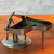 Artisan Crafted Recycled Metal and Car Part Rustic Sculpture 'Rustic Piano Man'